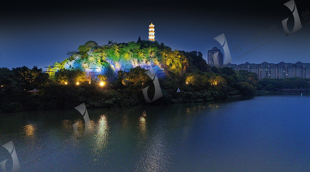 廣州增江河兩岸景觀亮化工程