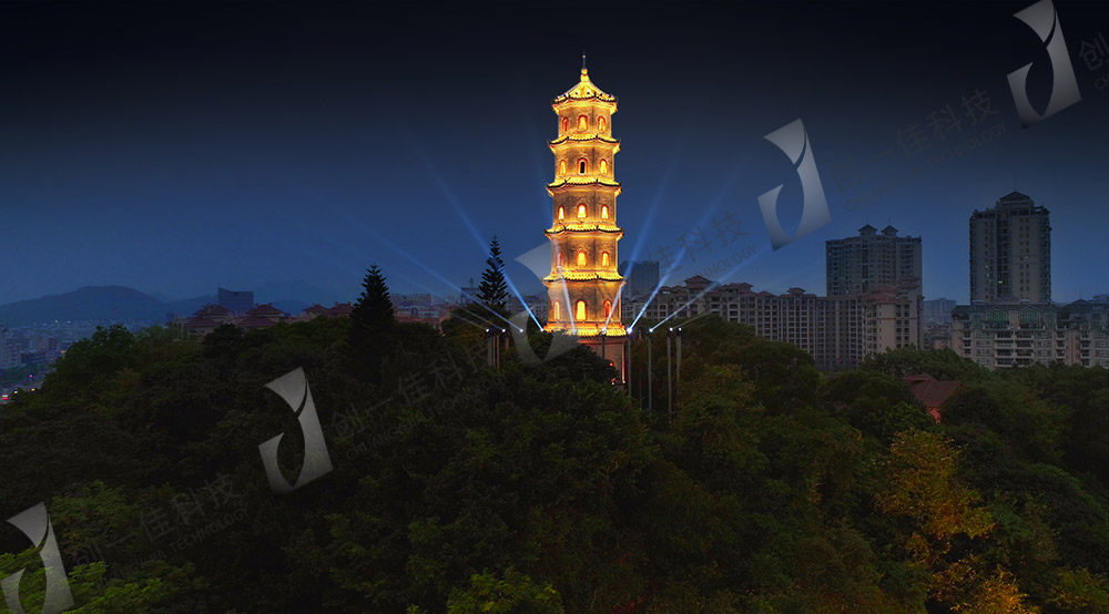 廣州增江河兩岸景觀亮化工程